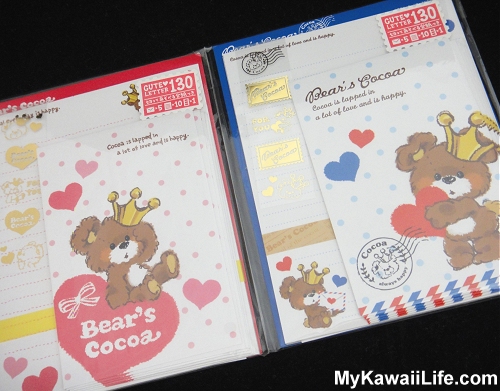 Bear's Cocoa Kawaii Letter Sets
