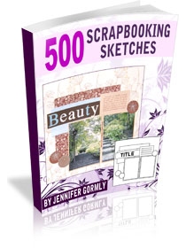 500 Scrapbooking Sketches