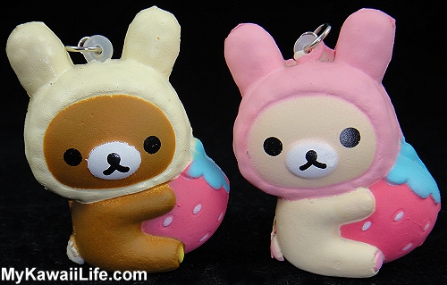 Rilakkuma Strawberry Squishies