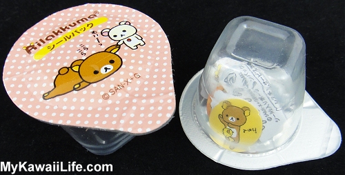 Rilakkuma Sticker Flakes Jelly Cups