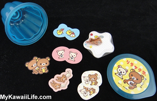 Rilakkuma Sticker Flakes Jelly Cup