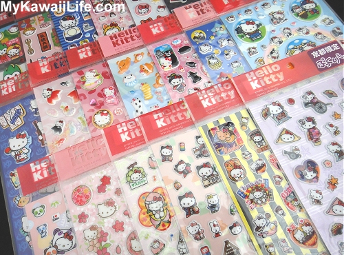 Hello Kitty Regional Stickers