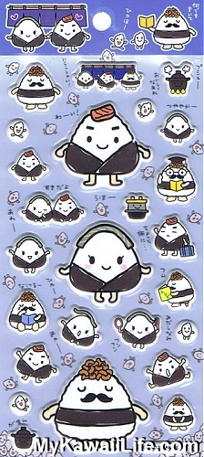 Sanrio Character Stickers - Onigiri