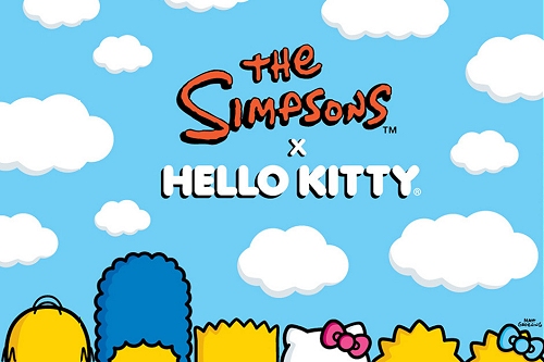 Hello Kitty Meets The Simpsons