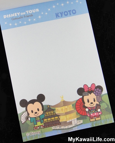 Disney In Kyoto Mini Memo Pads - Mickey Mouse & Minnie Mouse