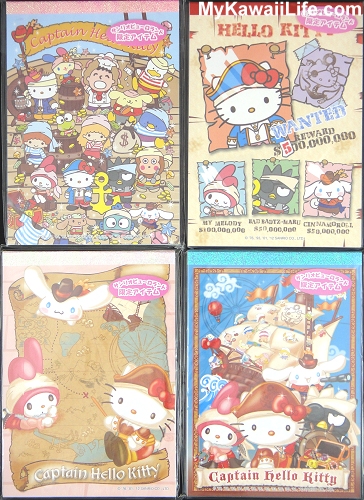 Captain Hello Kitty Memo Pads from Sanrio Puroland