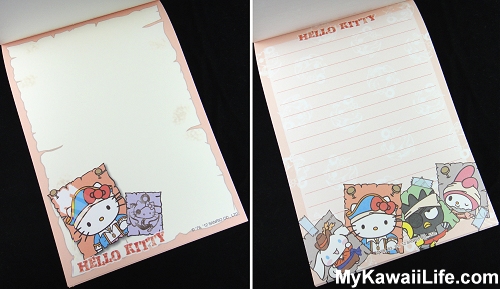 Captain Hello Kitty Memo Pads from Sanrio Puroland 2