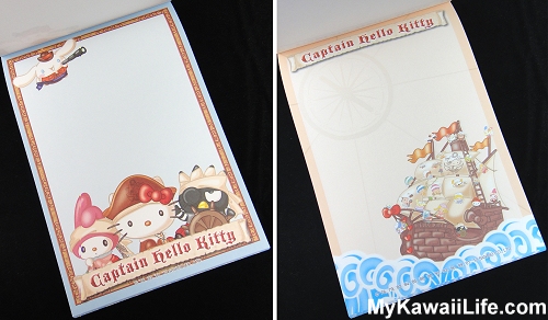 Captain Hello Kitty Memo Pads from Sanrio Puroland 4